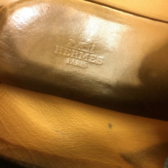 SOLD/Hermes Black Suede Wallabee Moccasins/SOLD - Picture 4 of 4